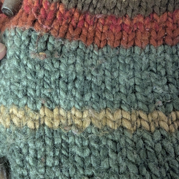 Striped Multicolor Women's Sweater - Picture 6 of 10